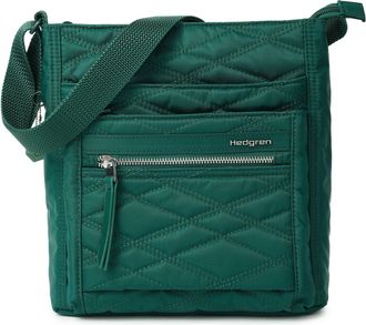 Hedgren Inner City Orva Crossover RFID New Quilt Varsity Green