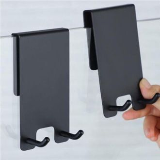 OEM Gancho Para Ba&ntilde;o De 2 Piezas, Toallero Para Mamparas De Ducha De Cristal, Gancho Para Toallas Sin Taladrar, Gancho Para Toallas De Ba&ntilde;o, Apto Para Cri