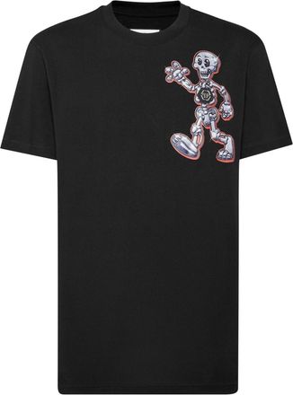 Philipp Plein Skully Gang cotton T-shirt - men - Cotton - XXXL - Black