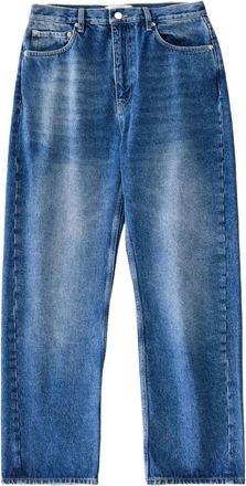 STUDIO NICHOLSON Denjo Jeans - Dames - Loose Fit Jeans - Blauw - XL - Katoen - Jeans