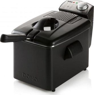Domo Do1014fr Freidora Negra 4,5 Litros 3200 W