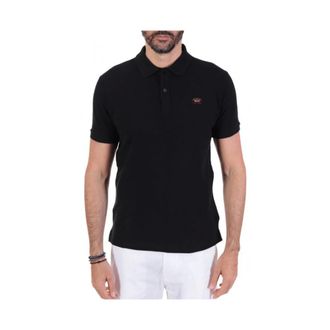 Paul & Shark Heren, Tops, Zwart, Maat: 6XL Katoen