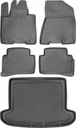 OEM Hyundai Tucson Iii Suv De 2015 (juego) - Alfombrillas Para Coche + Alfombrilla Para Maletero