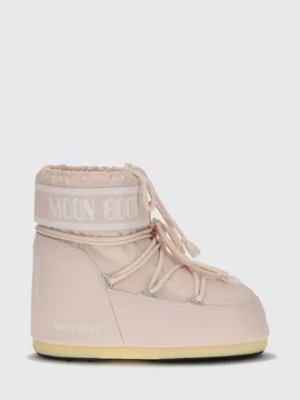 Moon Boot Stivali da neve Icon bassi in nylon con logo stampato