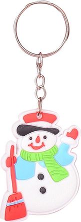 Generic Yianyal Christmas Keychain,Festive Rubber Christmas Tree Keychain - Christmas Pendant, Cute Christmas Keychain for Home, Indoor, Outdoor