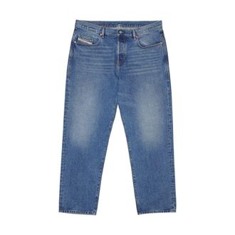 Diesel Cotton Relaxed Fit Mens Jeans