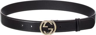 Gucci Interlocking G Leather Belt