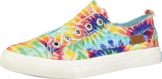Blowfish Womens Play Sneaker, Rainbow Tie Dye, 6.5 UK
