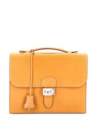 Hermès Sac a Depeches Bag Vache Natural 27 satchel - Bruin