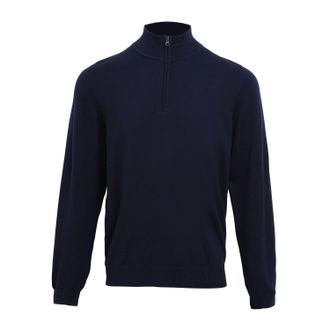 Premier Herenrits sweatshirt met halsopening (Marine)