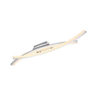 Lindby L&aacute;mpara De Techo Led elarit En Plateado Metal - Lindby