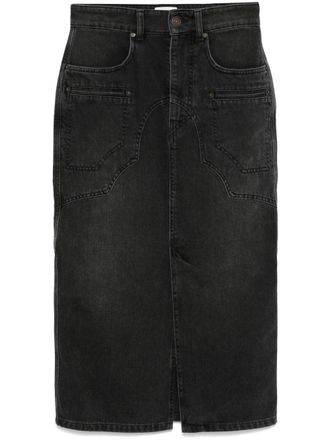 Isabel Marant Isabel Marant Britt Denim Midi Skirt