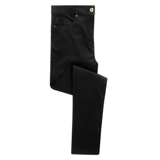 Premier Vrouwen/dames Performance Chino Jeans (Zwart)