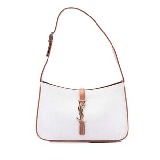 Saint Laurent Pre-owned Saint Laurent Canvas and Leather Le 5 a 7 Ladies THDOHE93JLMVTI28
