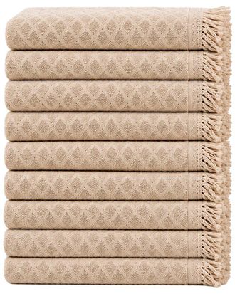 Ellen Tracy 9Pk Cotton Kitchen Towels