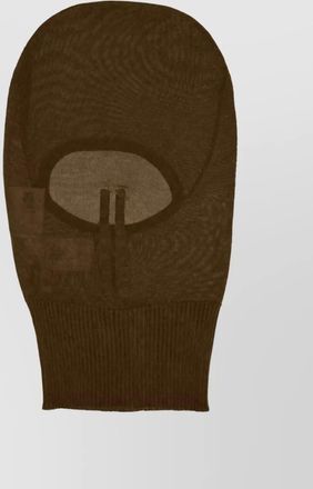 Rick Owens cashmere knitted balaclava
