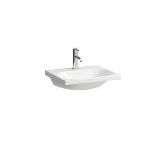 Laufen Laufen - Lua Lavabo Sobre Encimera, 1 Agujero Para Grifo, Sin