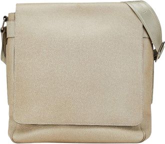 Louis Vuitton Beige Taiga Leather Miro (Authentic Pre-Loved)