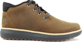 Timberland Hudson Road Mid Veter-Chukka Boot - Heren - Veterlaarzen - Bruin - 45 1/2 EU - Leer - Schoenen