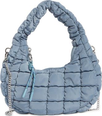 Urban Expression Small Nylon Hobo Bag in Blue at Nordstrom Rack