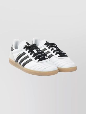 adidas leather low-top sneakers