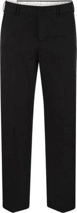 Pantaloni Torino Michael Straight-Leg Broek - Heren - Straight fit broeken - Zwart - XL - Katoen - Broeken