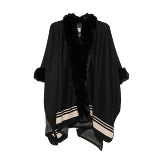 Blugirl Dames, Jassen, Zwart, Maat: ONE Size