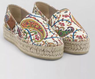 Etro cotton espadrilles