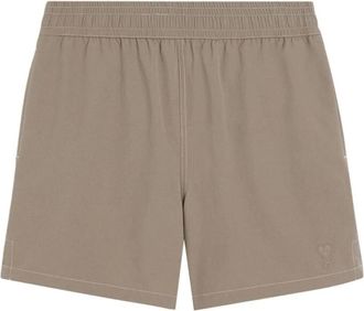 Ami Badmode, Heren, Grijs, S, Ash Grey Beachwear Elastische Taille