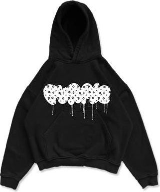 Purple Heavyweight Fleece Graphic Hoodie in Black at Nordstrom Rack, Size X-Large