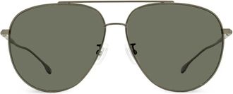 BOSS Occhiali da sole con montatura stile pilota - Argento