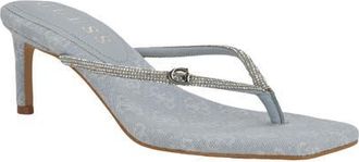 Guess Crystal Embellished Sandal in Light Blue at Nordstrom, Size 8.5