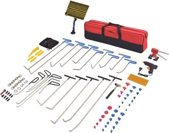 vidaXL Set Reparaci&oacute;n De Abolladuras Sin Pintura Acero Inoxidable Vidaxl