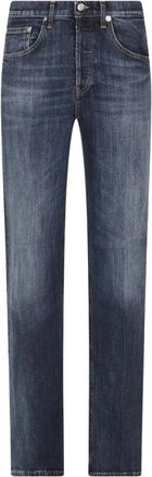 Dondup Jackline Jeans - Dames - Regular Fit Jeans - Blauw - W26 - Katoen - Jeans