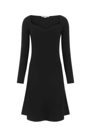 Stella McCartney Stella Mc Cartney Black Viscose Blend Dress