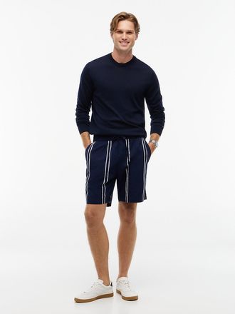 Tommy Hilfiger Mens Regular Fit 7 Striped Dobby Short - Carbon Navy - XXL