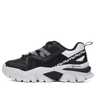 Fila (WMNS) FILA Buffer Low-Running Shoes Black/White F12W114119FBK