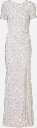 Rachel Gilbert Abito lungo Nixie con paillettes