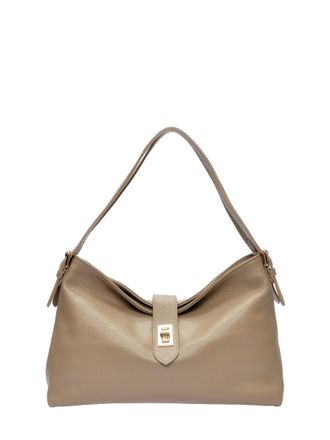 Anna Luchini Beige Rundleer Tas