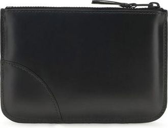 Comme Des Gar&ccedil;ons Mens Black Calf Leather Bos Taurus Wallet