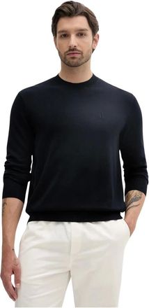 A|X Armani Exchange Jersey de punto con cuello redondo - Knitwear - Hombre - Azul - 2XL