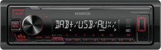 Kenwood KMM-DAB307AO Ricevitore multimediale per auto Nero 200 W