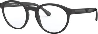 Emporio Armani Ea 4152 58011W Zonnebrillen - Heren - Brillen - Zwart - 52 MM - Accessoires