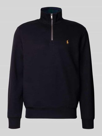 Polo Ralph Lauren Sweatshirt mit Stehkragen in Black, Gr&ouml;&szlig;e XXL