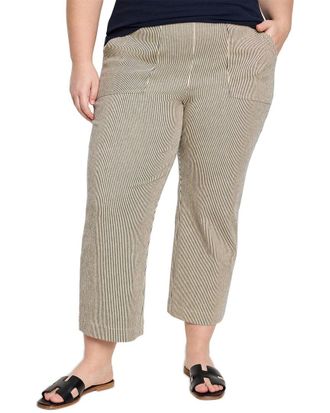 Nic+Zoe Nic+Zoe Plus All Day Stripe Wide Leg Jean