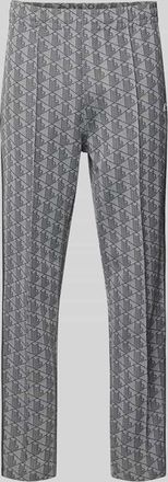 Lacoste Regular Fit Sweathose mit Baumwoll-Anteil in Mittelgrau, Größe XXL