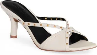 Rebecca Minkoff Studded Sandal in Panna at Nordstrom, Size 7