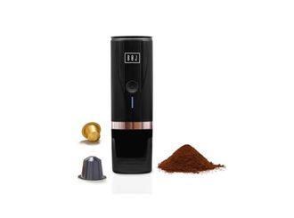 BOJ Cafetera Portatil A Bateria Usb 80 Ml Negra Boj