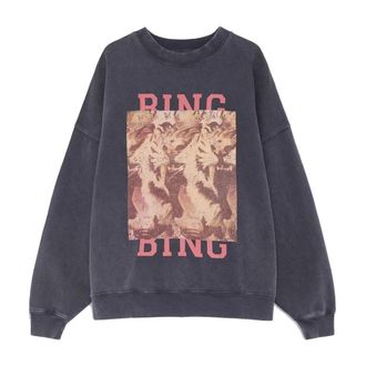 Anine Bing Sweatshirts & Hoodies - Dames - Sweatshirts - Zwart - S - Hoodies & sweatvesten