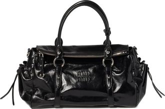 Miu Miu Shiny Leather Handbag
